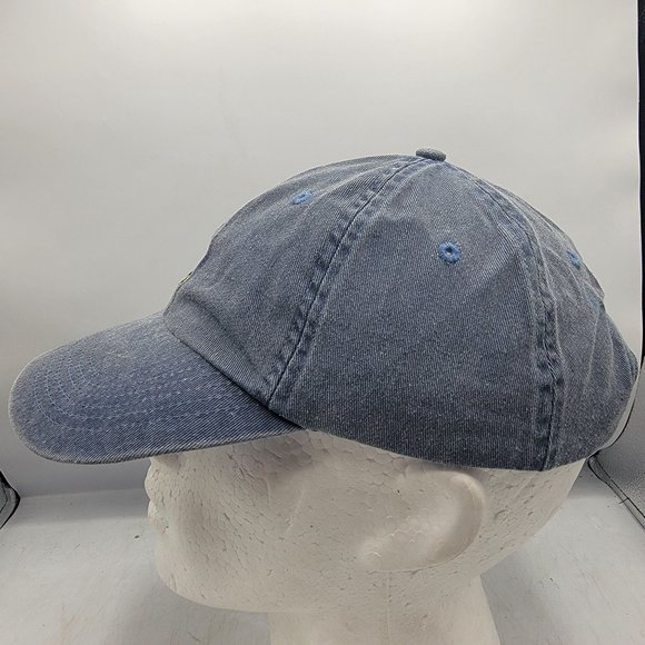 Disney Parks Mickey Denim Baseball Hat Embroidered Cap Adjustable Adult - Picture 2 of 10